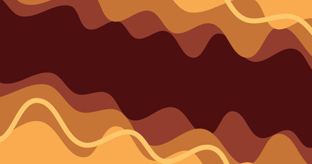 brown gradient wave background