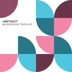 Obraz premium Abstract geometric background punchy vector design have blank space. Abstract colorful background.