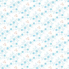 Purple Magenta Cyan Seamless Pattern