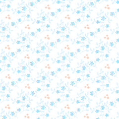 Purple Magenta Cyan Seamless Pattern