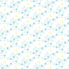 Purple Magenta Cyan Seamless Pattern