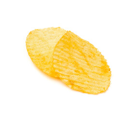 Potato Chips Isolated