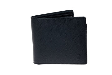 black leather wallet