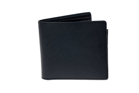 black leather wallet