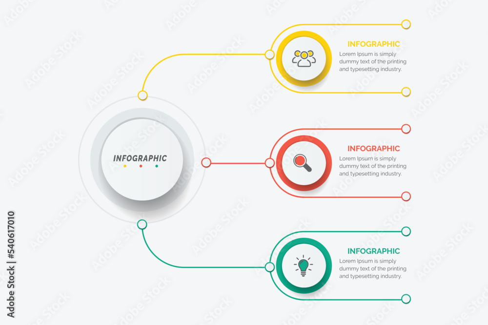Poster business data visualization. process chart. abstract elements of graph, diagram with 4 steps, option