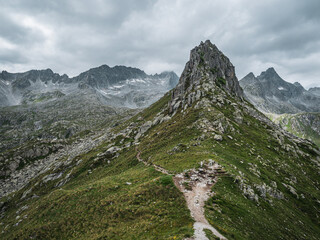 landscape in the mountains