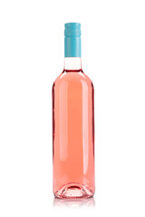 Rose wine bottle