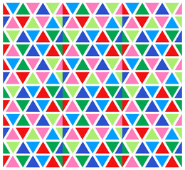 図形　パターン　背景　ハイカラ　三角