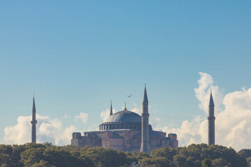 Hagia Sophia or Ayasofya. Travel to Istanbul background photo