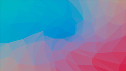 Multicolor polygon pattern. Low poly design. Vector illustration
