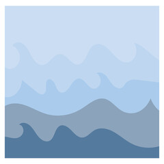 wave background element vector nature illustration