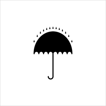 Rainy icon. cloud sign for mobile concept and web design. EPS 10