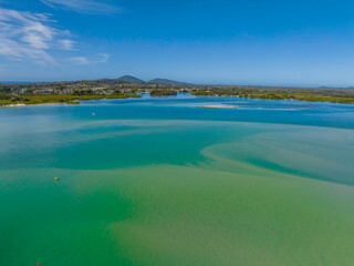 Obraz premium Spring days exploring the river and it's crystal clear waters