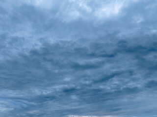 Obraz premium Rainy day sunrise sky