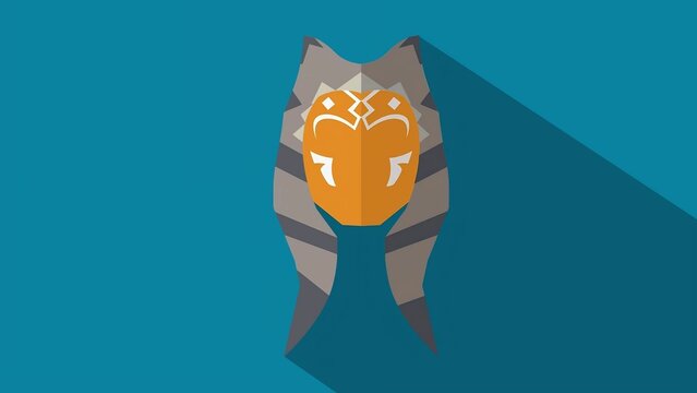 Ahsoka Tano Minimalist Wallpaper