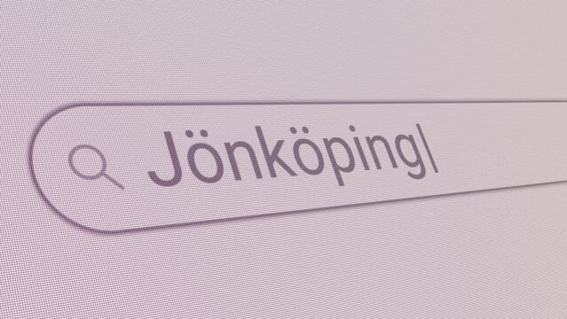 Search Bar Jonkoping 
Close Up Single Line Typing Text Box Layout Web Database Browser Engine Concept