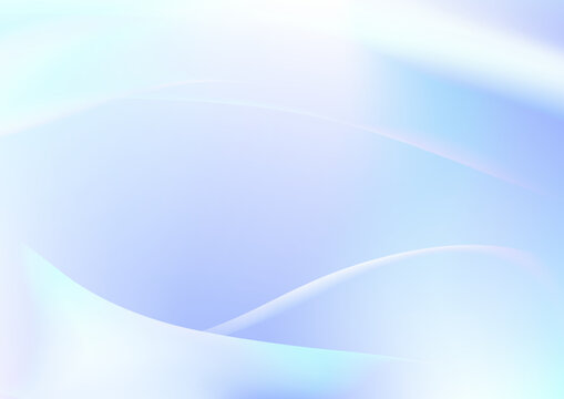 水中や空をイメージした青のグラデーションアブストラクト背景　A4