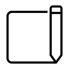 Icon Pencil With Style Outline