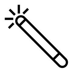 Icon Magic Wand With Style Outline