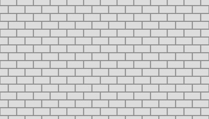 white wall brick seamless pattern template design
