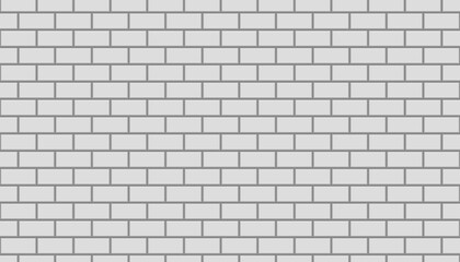 white wall brick seamless pattern template design