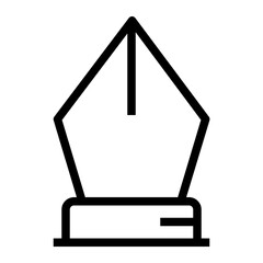 Icon Pen Tool With Style Outline