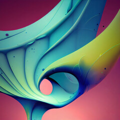 Abstract wallpaper with colorful design elements