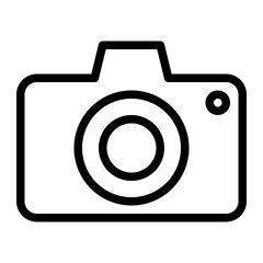 Icon Camera Mode With Style Outline