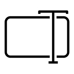 Icon Text Size With Style Outline