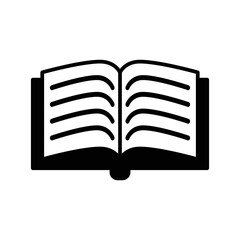 Open Book Icon Vector On Trendy Design.