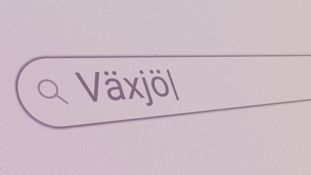 Search Bar Vaxjo 
Close Up Single Line Typing Text Box Layout Web Database Browser Engine Concept
