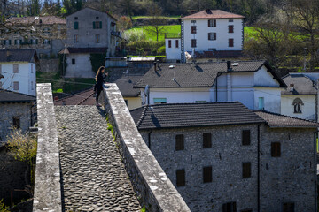 Antico ponte romanico di lugagnano