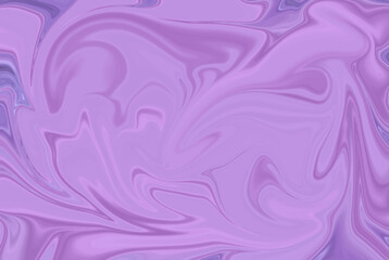 Obraz premium Abstract lilac wavy lines background, fluid flow vector design