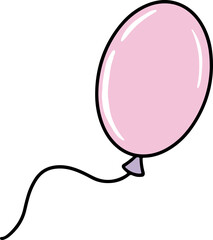 Balloon Icon Illustration