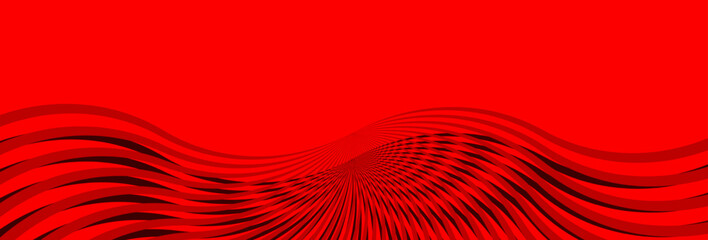 Abstract modern red background. Curve wave. Luxury long backdrop. Art digital template. Poster, banner. Christmas wallpaper. Presentation card. Copy space. Cover design. Metaverse. Wedding invitation.