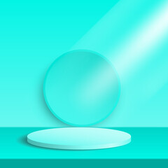 The low-profile green 3-D podium reflects the attractive green nature of the product Stimulates friends to feel refreshed. reduce tiredness relieve tension Relax your eyes and concentrate. inner peace