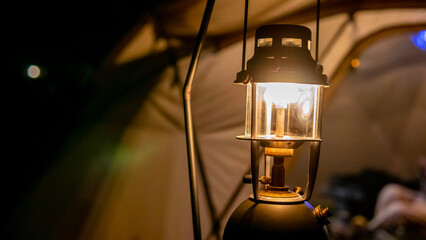 lamp on the wall/ランタン/キャンプ