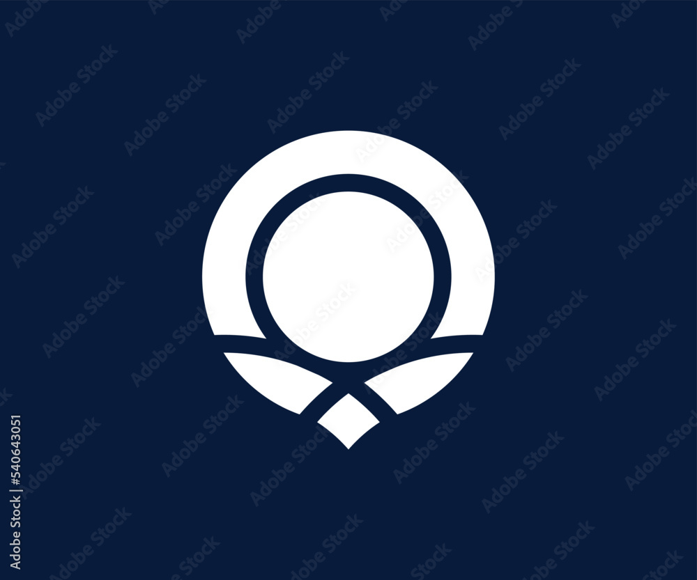 Poster minimalist map pointer icon. the creative symbol design concept. new design 2022-2023