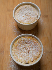 citrus souffle with lemon lime and oranges