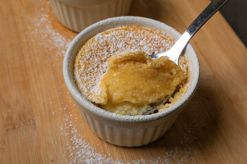 citrus souffle with lemon lime and oranges