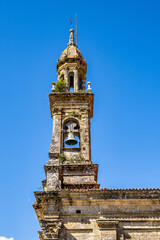 Fototapeta na wymiar Igrexa de Santa Columba de Carnota, church in Carnota, Galicia, Spain