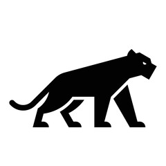 Panther Logo. Icon design. Template elements