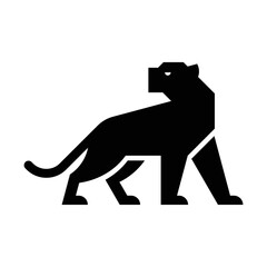 Panther Logo. Icon design. Template elements