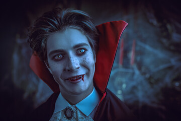 frightening teen vampire