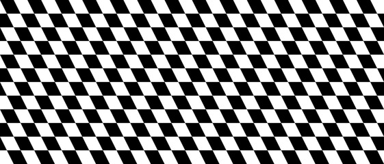 rally vlag naadloze textuur. schaken achtergrondpatroon. zwart en wit vierkant