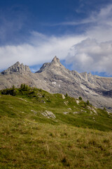 Fototapeta na wymiar massif du Mont-Cenis, commune de Val-Cenis,