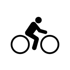 Obraz premium bicycle icon vector design template in white background