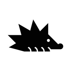 Hedgehog Logo. Icon design. Template elements