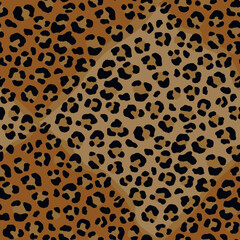 Abstract modern leopard seamless pattern. Animals trendy background. Color decorative vector stock illustration for print, card, postcard, fabric, textile. Modern ornament of stylized skin