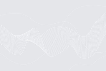 Modern colorful wavy line background Design. White wave curve abstract background for business, landing page, flyers and website
